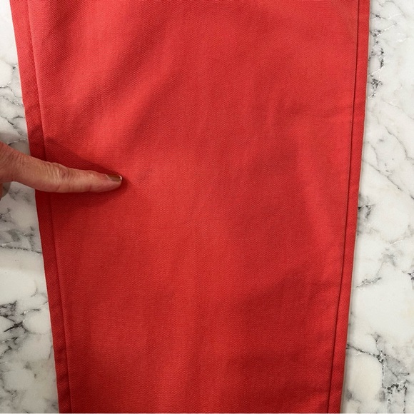 Lucy & Yak Orange Dungarees Bib Overalls Organic Cotton Women’s Size 2 - Picture 10 of 10